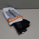 Slim-Fit Ankle Brace for Sprained Ankle, Quick Lace Up Ankle Support for Women Men with 2 Auto-Shaped Pads, Air Fabric Cool Ankle Stabilizer for Injury Recover, Running,Sports,S(10-11.6) (Black)