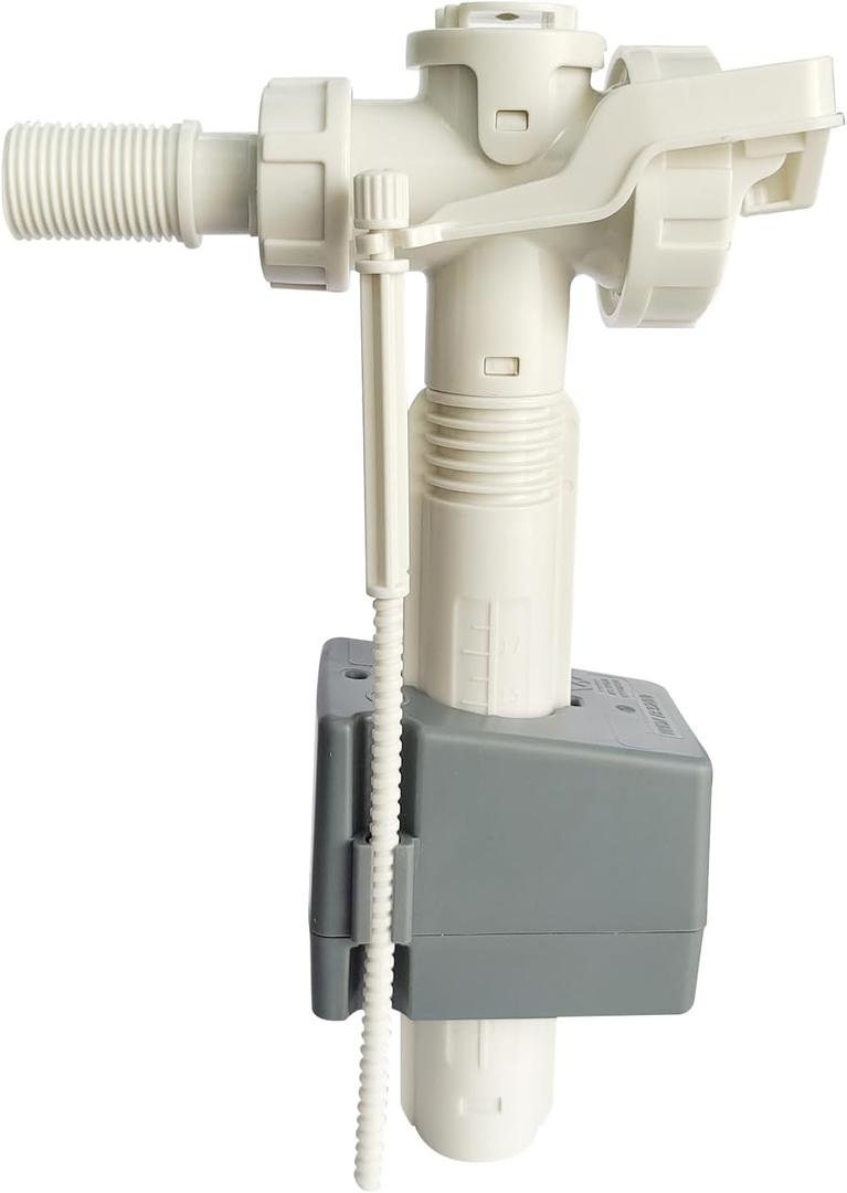 Side Entry Fill Valve Compatible with Most Toilet Tank - 1/2" Thread Diameter