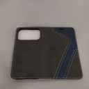 for iPhone 17 Pro Wallet Case,PU Leather Flip Case RFID Blocking Credit Card Holder Folio Magnetic Stand TPU Shockproof Cover Compatible with iPhone 17 Pro, Black Blue