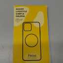 Ktele Magnetic for iPhone 17 Pro Case [Compatible with Magsafe] [Premium Silicone Satin-Smooth Touch] Slim Shockproof Anti-Scratch Microfiber Lining Case, 6.3 inch, Bright Orange