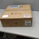 VOLISUN Low Profile Ceiling Fans with Lights and Remote,15.7in Modern Ceiling Fan Flush Mount, 3000K-6500K Dimmable Bladeless LED Fan Light,White Fandelier Ceiling Fans with Lights for Bedroom