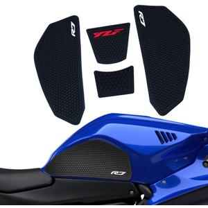 for YZFR7 R7 2024 2023 2022 2021 Motorcycle Tank Traction Pad Anti Slip Sticker Gas Knee Grip Protector YZF R7 Tank pad