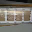 8x26 Collage Frame with 6 Openings 4X6 Pictures, Multiple Picture Frame with Mat, Wall or Tabletop Decor, White Wood Grain (1 Pack)