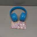 MIDOLA Kids Headphones Bluetooth 5.4 Wireless 68H Play Time Volume Limit 85/94dB OverEar Foldable Headset,TypeC Fast Charging,with Wired Aux Mic for Toddler Child Pad Tablet Blue