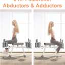 Hip Abductor and Adductor Machine for Home Gym