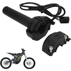 JFG RACING Dirt Bike Electric Throttle Sur Ron Twist Throttle Tube Nylon for SurRon S/X Electric Dirt Bike, Small, Black