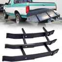 Truck Tailgate Trim Panel Bracket Fit for 1987-1996 Ford F150 F250 F350 Replace E7TB-9942502 E7TB-9942596 E9TB-994250 E9TB-9942596 Includes Stainless Steel Screws and EPDM Rubber Backed Washer