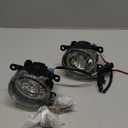 2in1 Halo Ring Fog Lights for Honda 12-14 CR-V, 12-15 Pilot, 13-15 Accord Coupe, Crosstour, CR-Z, Acura 10-15 RDX, 13-14 ILX, 11-14 TSX, 12-14 TL, LED Fog Lamp With Angel Eye DRL