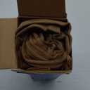 MIULEE Pack of 2 Brown Decorative Velvet Throw Pillow Cover Soft Pillowcase Solid Square Cushion Case for Sofa Bedroom Car 22x22 Inch