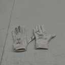 Under Armour Men's F8 Football Gloves ((100) / White / Metallic Silver)