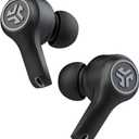 JLab Epic Air ANC True Wireless Bluetooth 5 Earbuds, Active Noise Canceling, IP55 Sweatproof, 12-Hour Battery Life, 36-Hour Charging Case, Low Latency Movie Mode, 3 EQ Sound Settings