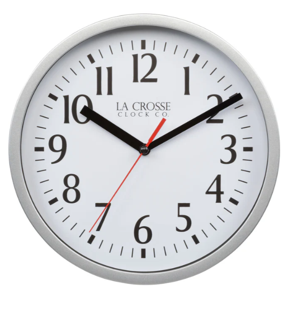 La Crosse Clock Co Basic Wall Clock 8 Inch
