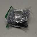 LYANER Women's V Neck Short Sleeve Dresses Zipper Front Ruffle Hem A Line Flare Mini Basic Dress