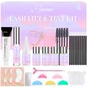 Lash Lift Kit, Eyelash Perm Kit, Professional Eyelash Lift Kit and Black Eyebrows & Eyelashes Color Kit, Easy Lash Lift for Beginner at Home