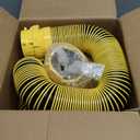 Saturnhose 10 FT RV Sewer Hose Kit 90 Degree Clear View Sewer Adapter with Storage Cap