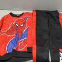 Marvel Spider-Man Boys 2 Piece Sweatshirt and Pants Set for Toddlers and Big Kids, Size 8 Y