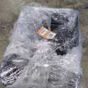 VEVOR Wagon Stroller for 4 Kids, Push Pull Quad Collapsible Stroller with Adjustable Handle, 5-Point Safety Harness & Removable Canopy, 4-Seater Stroller Wagon for Camping, Black (330LBS Loading)