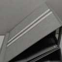 Criusia Bed Sheet Organizers and Storage, 8 Pack Foldable Linen Closet Organizer Box  Bedding Holder for Sheet Set (King/Queen Sizes), Duvet Covers, Blankets (Grey)