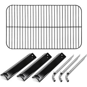 Adviace Replacement Grill Parts for Expert Grill XG10-101-002-02 3 Burner Gas Grill, Heat Tents Heat Plates & Burner Tubes & Cooking Grid Grate for 3 Burner Walmart Expert Grill Model XG10-101-002-02