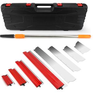 Drywall Skimming Blade Set with Portable Case