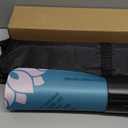 Pink Mahjong Mat 31.5 x 31.5 for Table, Waterproof Fabric Surface with Non-Slip Rubber Base, Double Packaged Tube & Bag