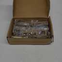 Ravinte Cabinet Handles Solid Slim Champagne Bronze 30 Pack 3 Inch Hole Center Square Bar Drawer Handles Kitchen Cabinet Pulls Drawer Kitchen Cabinet Hardware