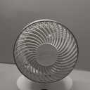 Plastic Desktop Fan Rechargeable Desktop Fan Five-Speed Desktop Fan Silent Desktop Fan Multi-Purpose Desktop Fan (Gray)