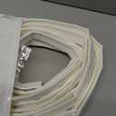 196 Wedge-Shape Foam Window Weather Stripping Door Seal Strip,Soundproofing Frame Winter Insulation Tape for Exterior Front Door,Noise Cancelling Window Inserts,Door Gap Filler Light Blocker,White