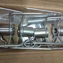 Weber 36" Rotisserie for Genesis 4‑Burner & Pellet Grills – Stainless Steel Shaft, Secure Forks for Large & Small Cuts, Electric‑Powered, Fits Genesis II/II LX 400 Series & Searwood 600 XL