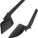 2Pcs Front Windshield Wiper Side Cowl Extension Cover Trim For 2020 2021 2022 Toyota RAV4