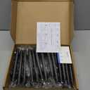 Ravinte 32 Pack 6 inch Cabinet Pulls Matte Black Stainless Steel Kitchen Cupboard Handles Cabinet Handles 3.75” Hole Center