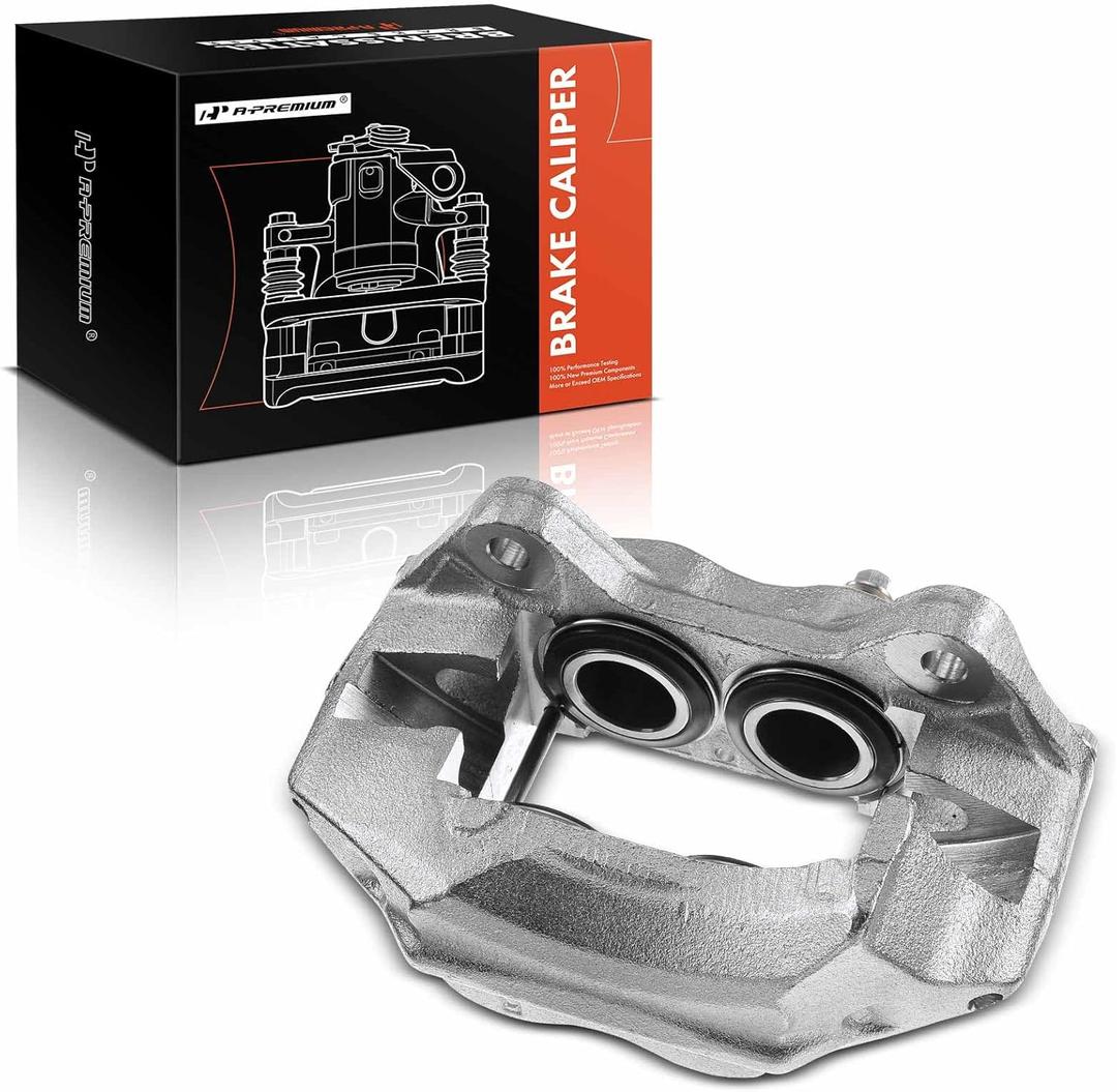 A-Premium Disc Brake Caliper Assembly Compatible with Select Toyota Models - Tacoma Base/DLX 1995-2003, Limited 1998-2000, Pre Runner 1998-2004, SR5 1995-2000, 2.7L 3.4L - Front Right Passenger