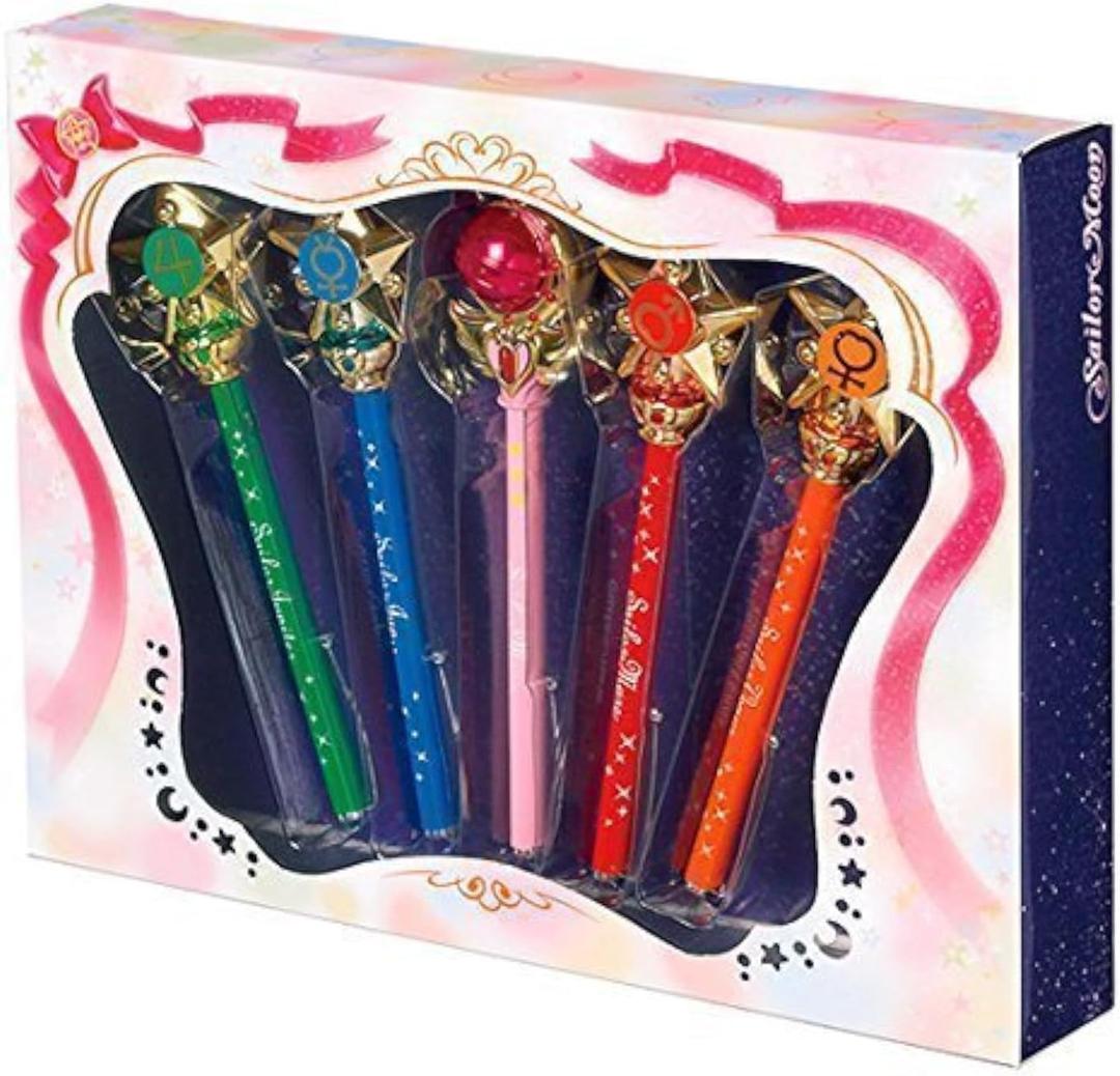 Bandai Sailor Moon Prism Stationery Pointer Ballpoint Pen Planet Attack Set by Bandai