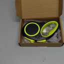 Fida Retractable Dog Leash, Reflective 16ft Heavy Duty Pet Walking Leash for Small/Medium Dog up to 26 lbs, Tangle Free. One-Hand Brake (Small, Neon Yellow)