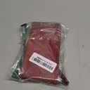 XcaseBar for iPhone 15 6.1" Wallet Case with Zipper Credit Card Holder RFID Blocking, Flip Folio Book PU Leather Shockproof Strap Protective Cover Women Men for Apple 15 Phone Case Red