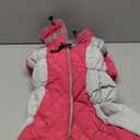 SUNFURA Full Body Dog Coat - Warm Fleece Jacket for Large Dogs, Turtleneck Winter Coats with Harness, Reflective Dog Snowsuit Windproof Puffer Jackets with Legs for Weimaraner, Hot Pink XL