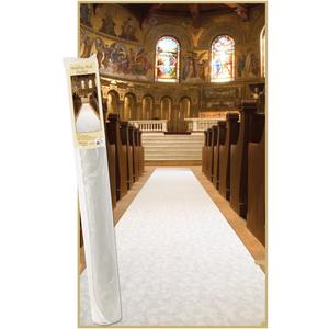 Beistle Novelty Polyester Fabric Floral Aisle Runner Wedding Ceremony Decoration 3' x 100'