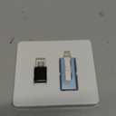 MFi Certified 256GB Flash Drive for iPhone iPad, Photo Stick for External Memory Storage, Easily Back Up and Save Photos Videos, 4 in 1 USB Memory Stick Thumb Drive for iPhone/iPad/Android/PC (Blue)