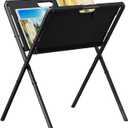 Mocomax Canvas Art Print Rack, Portable Folding Art Display Stand for Painting, Posters, Artwork, Prints, Canvas, Panels, Art Storage Drying Rack in Artist Galleries, Studios, 22.4"Wx25.8"Dx40.5"H (M), Medium