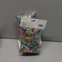 3 x 1000 Transparent Multicolor Beads 9mm x 6mm American Craft Beads for Jewelry Making, Bracelets, and Art Projects