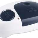 Zyliss EasiCan Electric Can Opener  One-Touch Automatic Tin Opener with Magnet for Safe Lid Removal  Compact, Hands-Free Design for All Can Sizes  Battery Operated, Easy to Use and Store