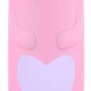 Ello Ellies 12oz Vacuum Insulated Stainless Steel Kids Water Bottle with Straw and Built-in Carrying Handle and Leak-Proof Locking Lid for School Backpack, Lunchbox and Outdoor Sports, Unicorn