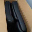 COMHOMA Ergonomic Office Chair Home Office Desk Chairs Comfy Back Support PU Leather Executive Office Chair with Wheels Headrest Padded Armrests Height Adjustable Tilt Swivel Rolling Reclining Seat