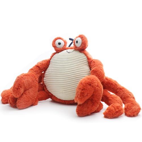 RECUR Plush King Crab Stuffed Animal,Soft Plushie,12 Inches,Adorable Gift for All Ages