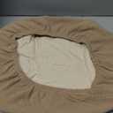CHHKON Dog Bed Covers Replacement Washable Waterproof Pet Puppy Bed Cover for Dog (Beige,20x15x6 inch)