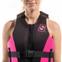 Seachoice Evoprene Multi-Sport Life Jacket, USCG Level 70, Sizes Child to Adult, Pink Black XXL 