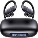 Bluetooth Hearing Aids for Seniors, Rechargeable Hearing Aid Earbuds for Hearing Loss People, Hearing Amplifiers for Seniors, 3 Noise Cancelling and 5 Volume, LED Power Display and Auto-On/Off