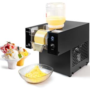 VNN Slushie Machine - 400LBS/24H Commercial Shaved Ice Machine, Snowflake Ice Machine, Instant Snowflake Ice from Your Favorite Drinks