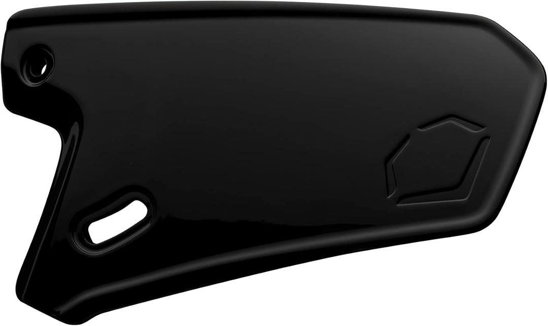 EvoShield XVT™ High Gloss Batting Helmet Face Shield - Black, Right Handed Hitter