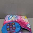 SUNLIN Dance Mat - Rhythm Step Play Mat - Dance Game Toy Pad with LED Lights, Gift for Kids Girls 3-12, Adjustable Volume, Built-in Music, 3 Challenge Levels (Pink)